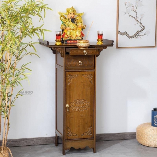 Bàn Thờ Phật Ngang 60cm